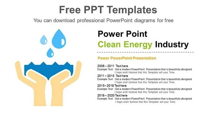 Clean-water Agenda-PowerPoint-Template