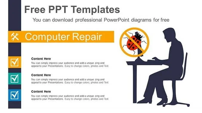 Computer-Bug-Recovery-PPT Template