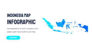 Editable Indonesia Map PPT template