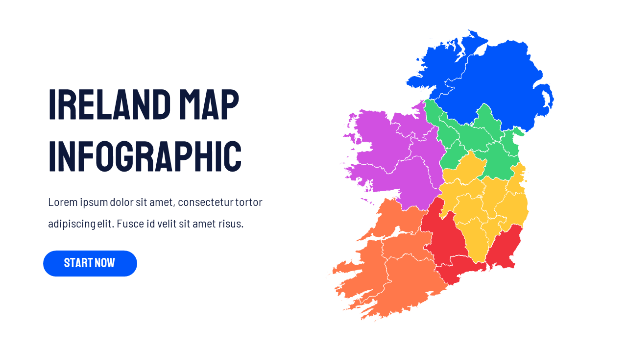 Editable Ireland PPT template