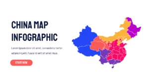 Editable China Map PPT Template