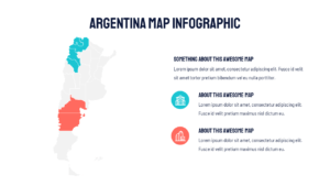 Argentina Map ppt template