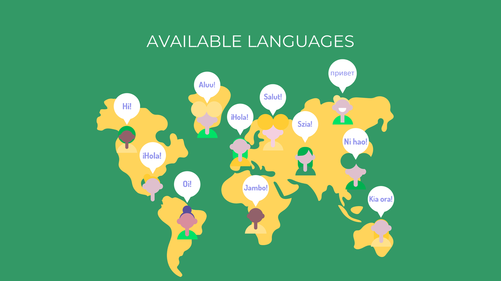 Language Mix World Map