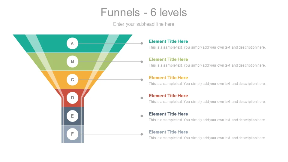 6 Levels Funnel Slide Design