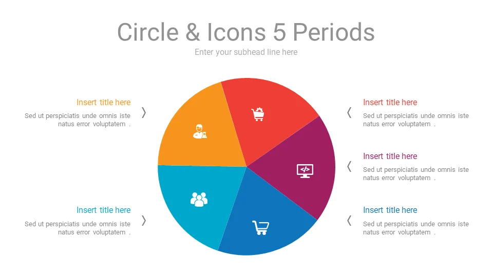 Download 5 Periods Cycle PPT Template