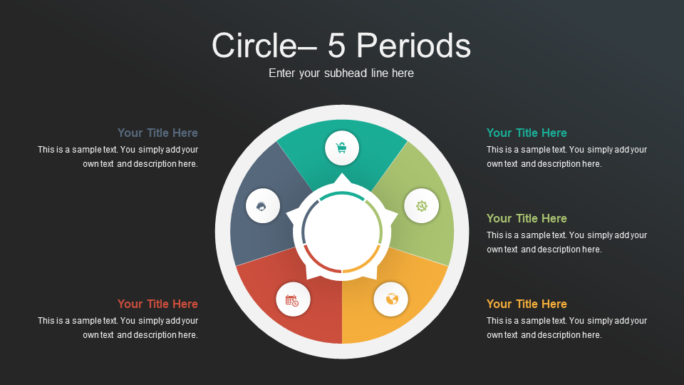 Download Dark Circle 5 Periods PPT Slide