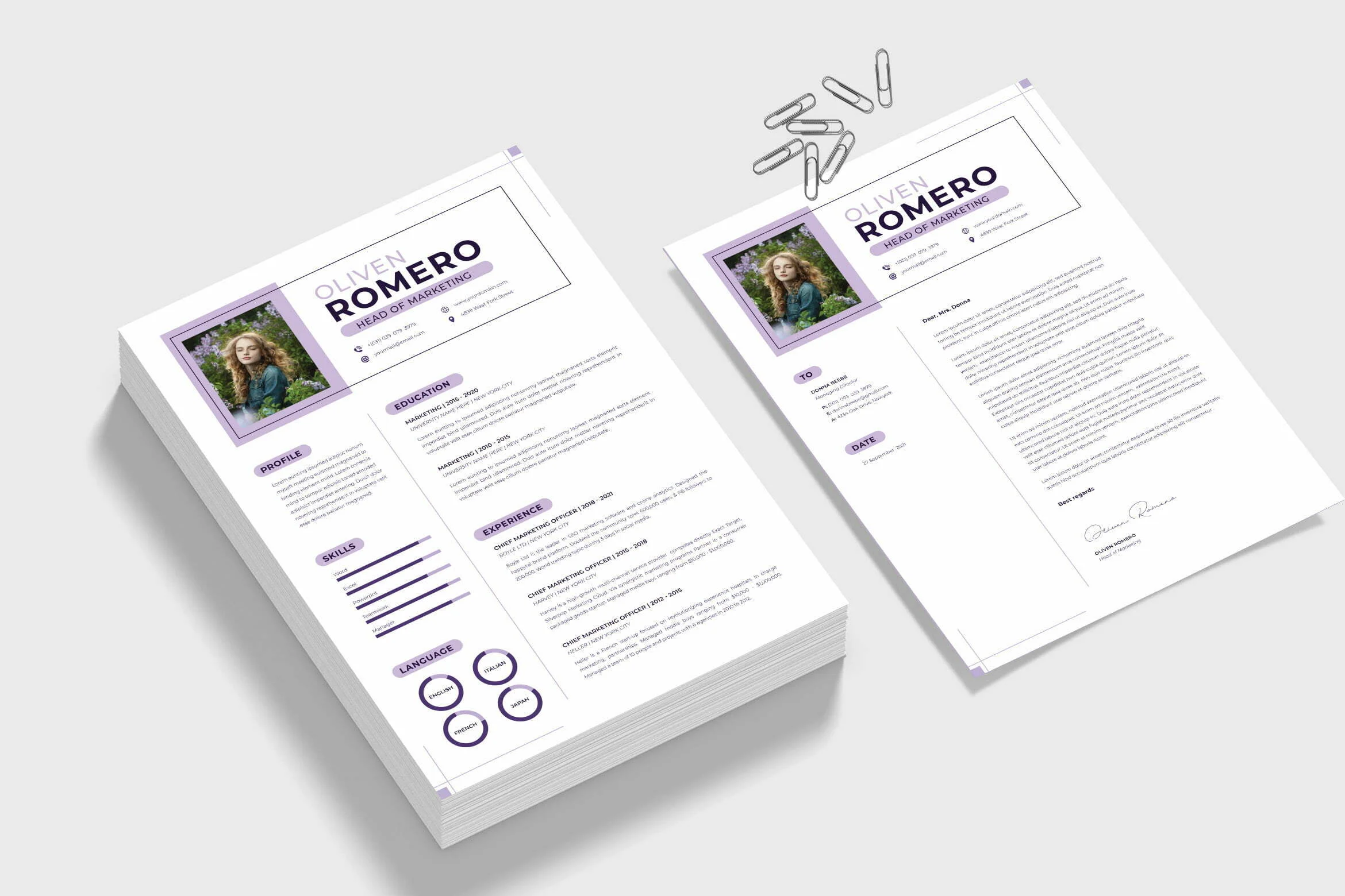 CV for Senior Accountant