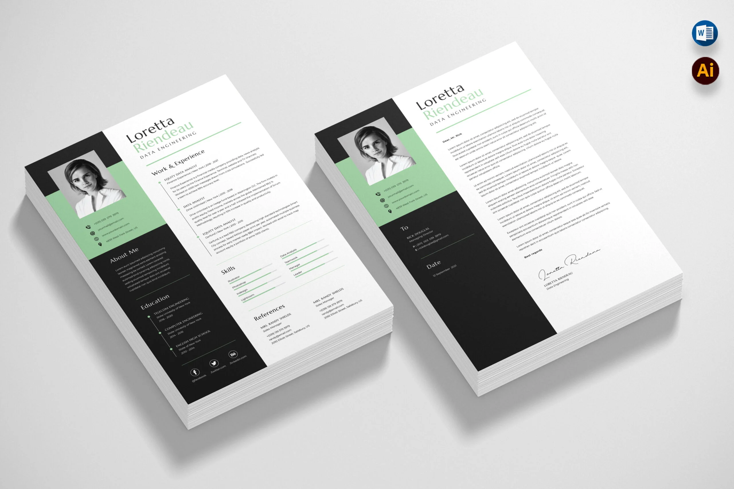 CV for Data Engineer Skills