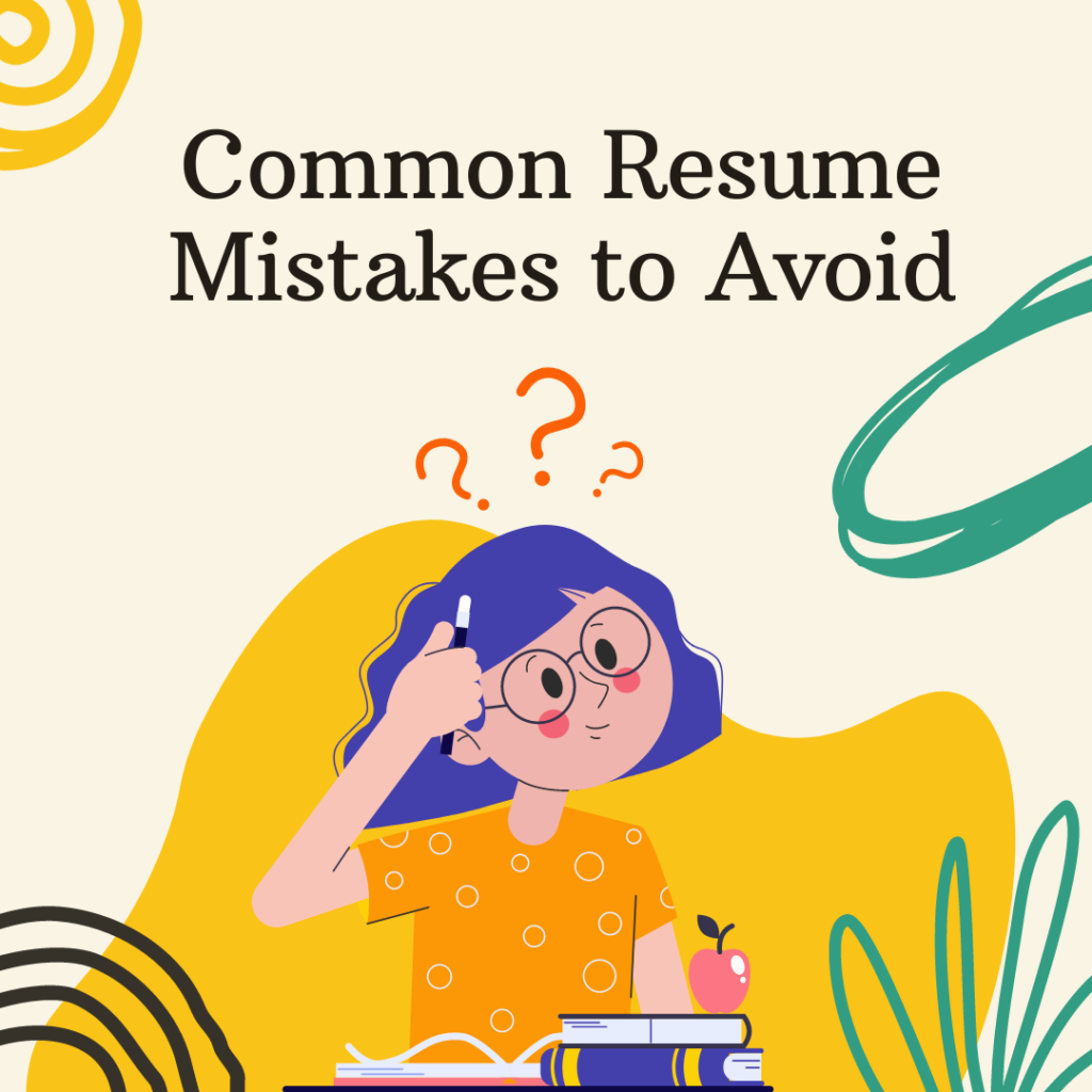 Common Resume Mistakes to Avoid